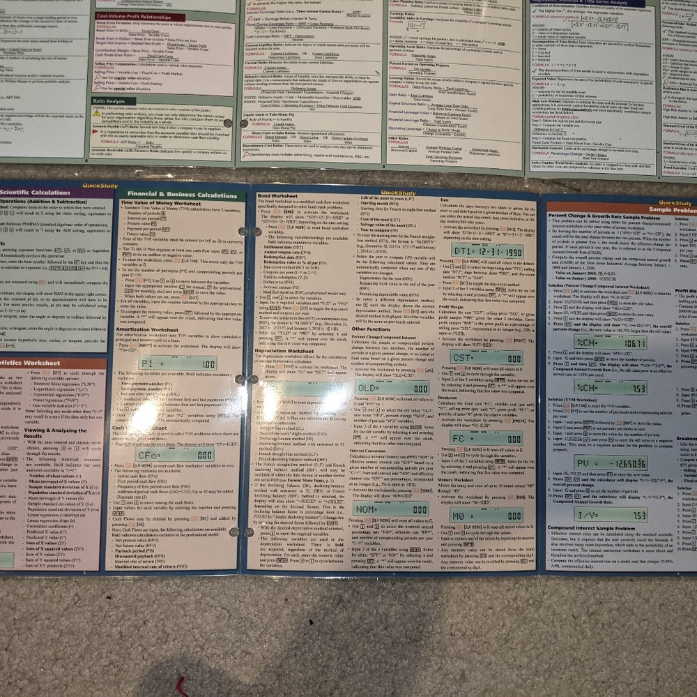 Quick study booklets - Picture 5 of 6